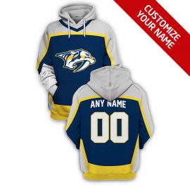 Nashville Predators Personalized Classic Jersey Zip Up Jersey For Fan LP7