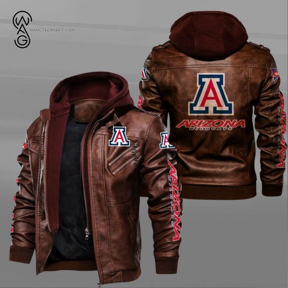 Arizona Wildcats Sport Team Leather Jacket 1 - Copy