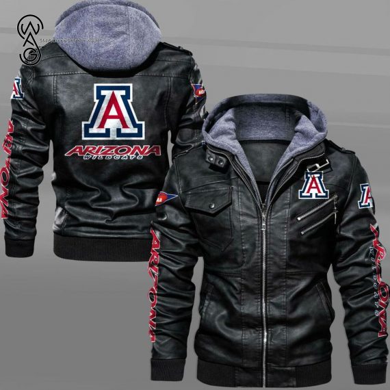 Arizona Wildcats Sport Team Leather Jacket - Copy - Copy