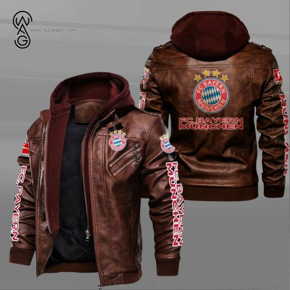 Bayern Munich Football Club Leather Jacket 1