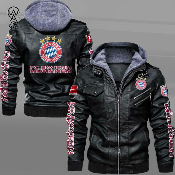 Bayern Munich Football Club Leather Jacket - Copy - Copy