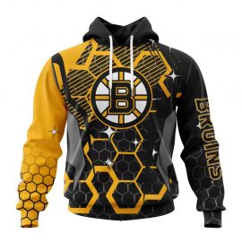 Customized Boston Jersey Bruins Specialized Design With MotoCross Style Zip Up D11