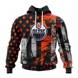 Personalized Edmonton Jersey Oilers Specialized Jersey For America Zip Up D16
