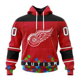 Detroit Red Wings Specialized Kits Fights Against Autism