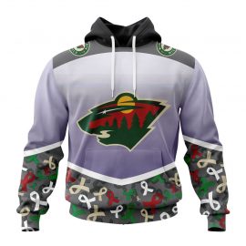 Personalized Minnesota Wild Specialized Sport Fights Again All Cancer