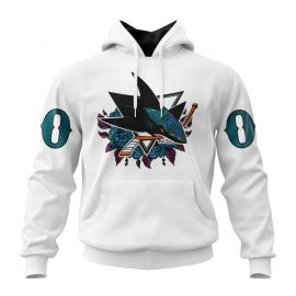 Personalized San Jose Jersey Sharks Specialized Dia De Muertos Zip Up D29