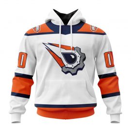 Personalized Edmonton Jersey Oilers Specialized Zip Up D40