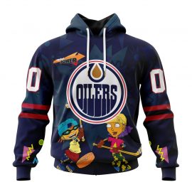 Personalized Edmonton Jersey Oilers Specialized For Rocket Power Zip Up D36