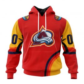 Custom Colorado Special All Star Game Florida Sunset Avalanche