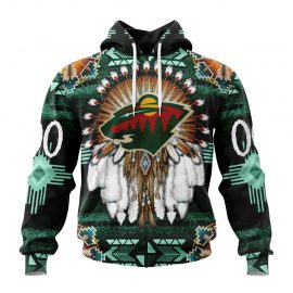 Minnesota Wild Special Native Costume Design Jersey For Men And Women LP22