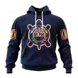 Personalized Edmonton Unique Oilers Special Indigenous Celebration Custom Jersey