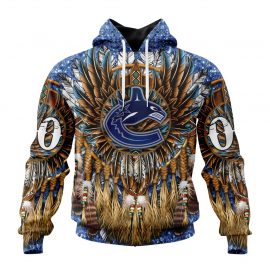 Customized Vancouver Canucks Special Native Costume Design D7