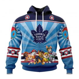Personalized Toronto Jersey Maple Leafs Special Paw Patrol Zip Up D19