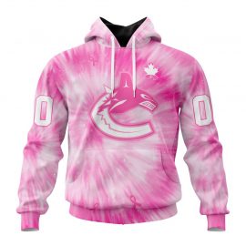 Personalized Vancouver Canucks Special Pink Tie Dye D21