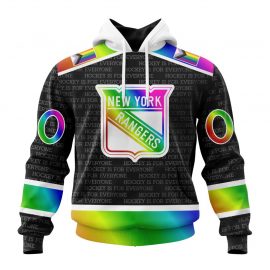 NYR3 New York Jersey Rangers Special Pride Design Jersey For Men Women LP82