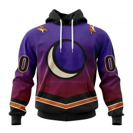 Personalized Arizona Coyotes Special Gradient Design Zip Up D29
