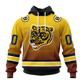 Personalized Boston Jersey Bruins Special Gradient Design D31