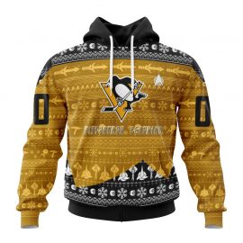 Personalized Pittsburgh Penguins Special Star Trek Design Zip Up D26