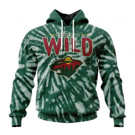 Personalized Minnesota Wild Special Retro Vintage Tie Dye