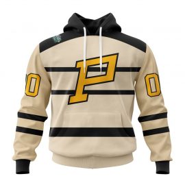 Pittsburgh Penguins Winter Classic Pullover Jersey Zip Up Jersey For Fan LP9