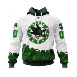 Personalized San Jose Jersey Sharks Happy St Patrick Days Zip Up D39