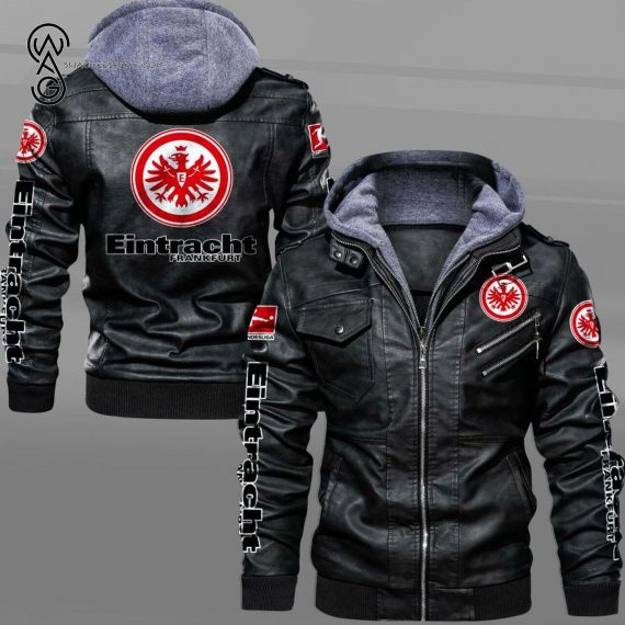 Eintracht Frankfurt Football Club Leather Jacket - Copy