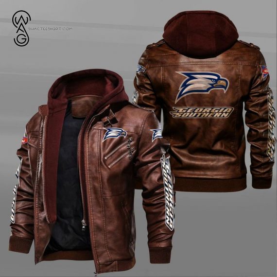 Georgia Southern Eagles Sport Team Leather Jacket 1