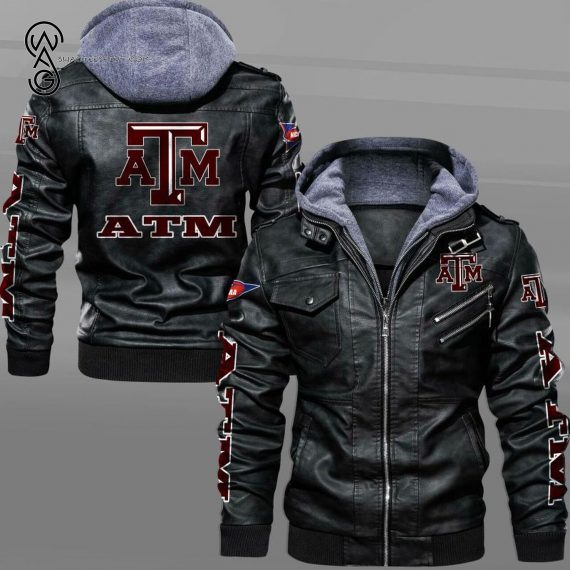 Texas A&M Aggies Sport Team Leather Jacket - Copy - Copy