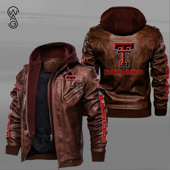 Texas Tech Red Raiders Sport Team Leather Jacket 1