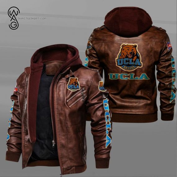 UCLA Bruins Sport Team Leather Jacket 1 - Copy