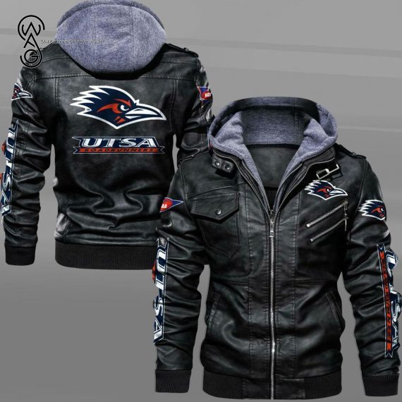 UTSA Roadrunners Sport Team Leather Jacket - Copy - Copy