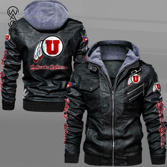 Utah Utes Sport Team Leather Jacket - Copy - Copy