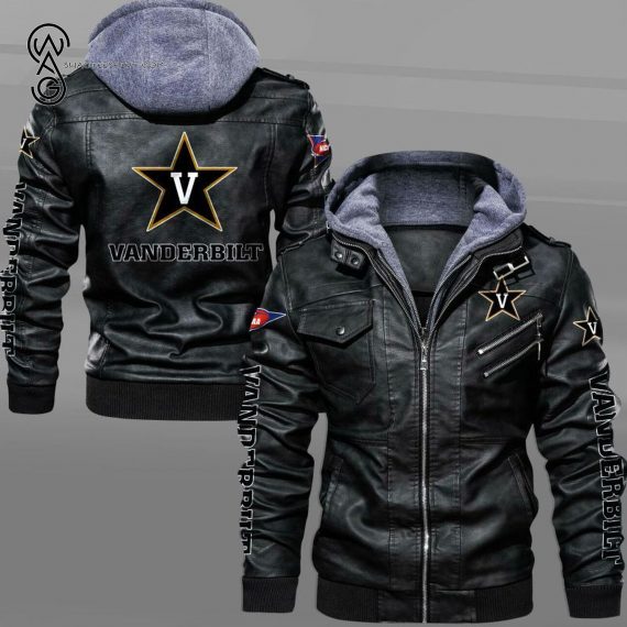 Vanderbilt Commodores Sport Team Leather Jacket - Copy - Copy