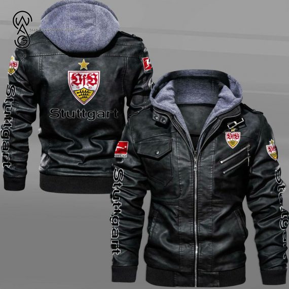 VfB Stuttgart Football Club Leather Jacket - Copy - Copy