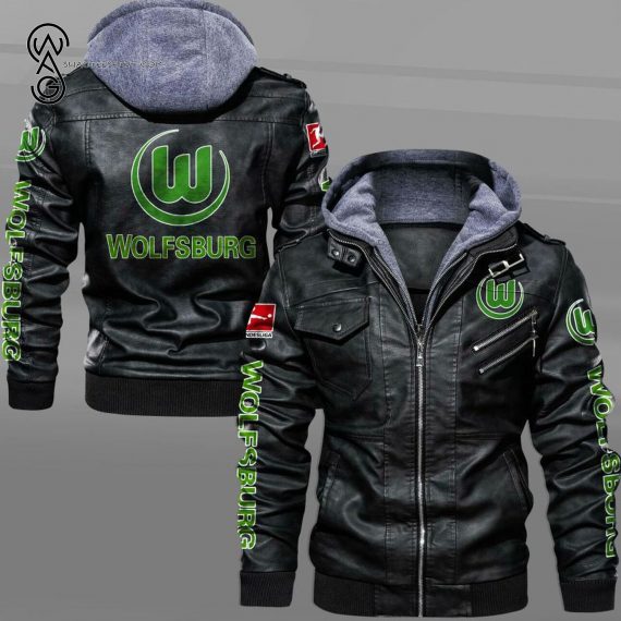 VfL Wolfsburg Football Club Leather Jacket - Copy - Copy