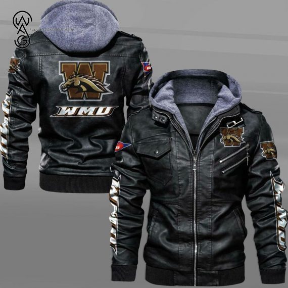 Western Michigan Broncos Sport Team Leather Jacket - Copy