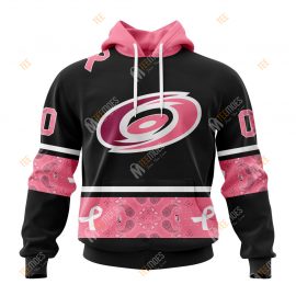 Personalized Carolina Jersey Hurricane Breast Cancer Awareness Support Pink LP1