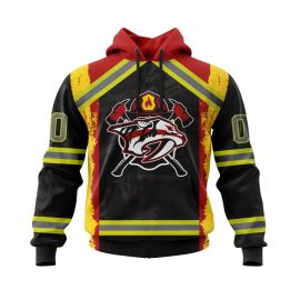 Personalized Nashville Predators Tee Honor Firefighter Gift For Fan