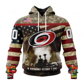 Personalized Carolina Jersey Hurricane Special Remember Pearl Harbor For Men Women LP7