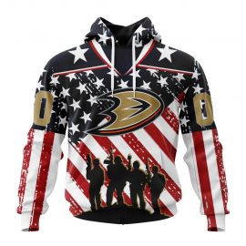 Anaheim Ducks Jersey Specialized Honor US Military For Men Women NL4