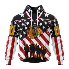 Personalized Chicago Jersey Blackhawk Specialized Honor US Military For Men Women LP4
