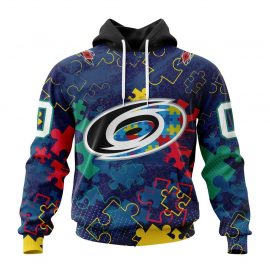 Personalized Carolina Jersey Hurricane Special Fearless Against Autism For Men Women LP38