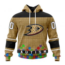 Anaheim Ducks Jersey Fights Against Autism Gift For Men And Women NL9