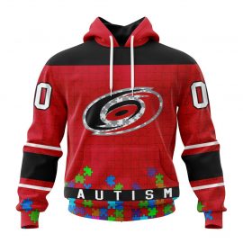 Personalized Carolina Jersey Hurricane Fights Against Autism For Men And Women LP9