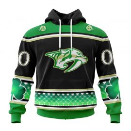 Personalized Nashville Predators Tee Specialized Green Celebrate St Patrick Day