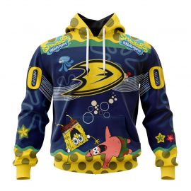Anaheim Ducks Jersey Specialized With Spongebob For Men Women NL13