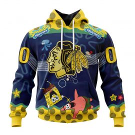 Personalized Chicago Jersey Blackhawk Specialized With Spongebob For Men Women LP13