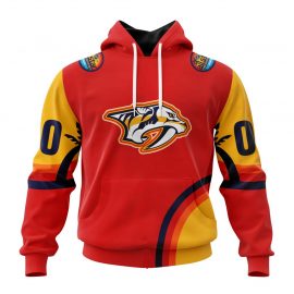 Personalized Nashville Predators Tee Special All Star Game Florida Sunset
