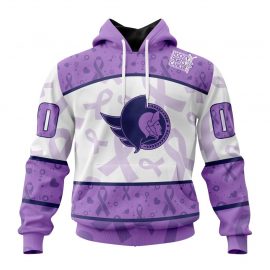 Personalized Ottawa Senators Jersey Special Lavender Fights Cancer For Men And Women