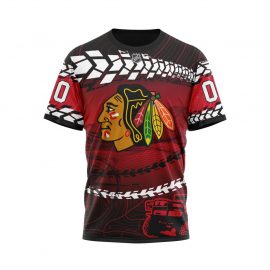 Personalized Chicago Unique BlackHawks Off Road Style Short Sleeve For Fan